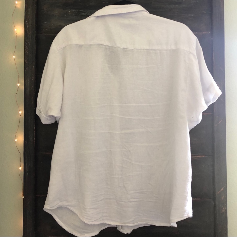Cotton On White Button Up - Picture 4 of 5